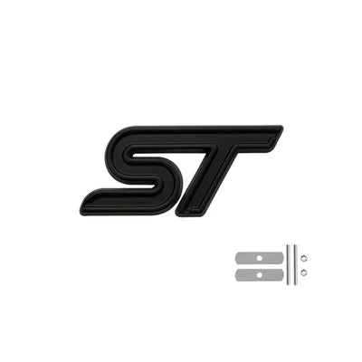 Logo Emblème ST Ford Focus Avant Arrière 7.9cm - vue arrière 2 - Becquet Voiture