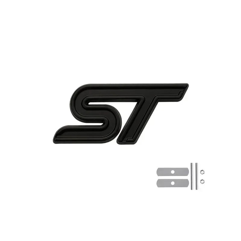Logo Emblème ST Ford Focus Avant Arrière 7.9cm - vue arrière 2 - Becquet Voiture