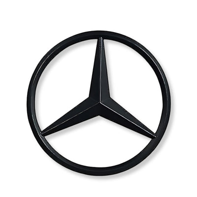 Logo Etoile Mercedes Arrière Coffre Multi-tailles - installé sur véhicule - Becquet Voiture