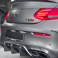 Logo Etoile Mercedes Arrière Coffre Multi-tailles - vue arrière - Becquet Voiture