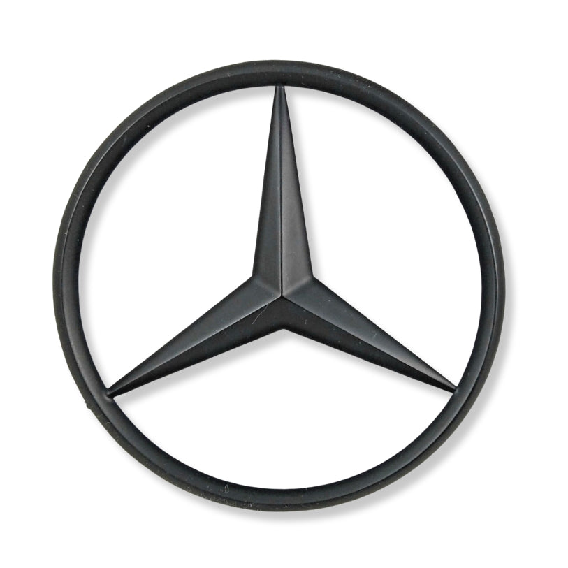 Logo Etoile Mercedes Arrière Coffre Multi-tailles - vue de face - Becquet Voiture