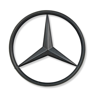 Logo Etoile Mercedes Arrière Coffre Multi-tailles - vue de face - Becquet Voiture