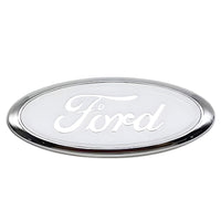 Logo Ford Noir Badge Insigne Calandre 3D - installé sur véhicule - Becquet Voiture
