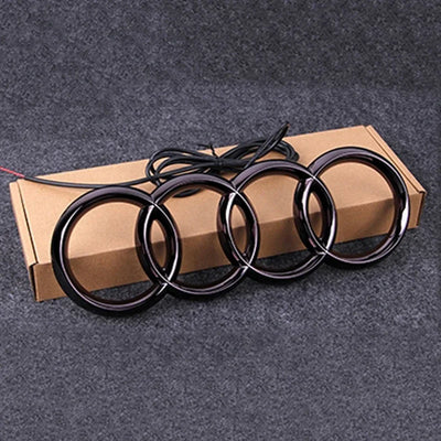Logo LED Audi Calandre Lumineux A3 A4 A5 A6 Q3 Q5 - détail du montage - Becquet Voiture