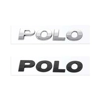 Logo Lettres POLO Arrière VW 13cm - vue de face - Becquet Voiture