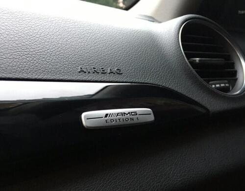 Logo Mercedes AMG Édition 1 Adhésif 3M 5,7cm - vue arrière - Becquet Voiture