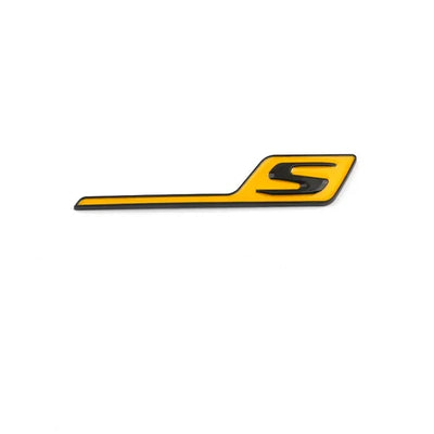 Logo Mercedes Lettres C S R AMG Badge - vue arrière 3 - Becquet Voiture