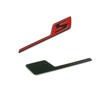 Logo Mercedes Lettres C S R AMG Badge - vue arrière - Becquet Voiture
