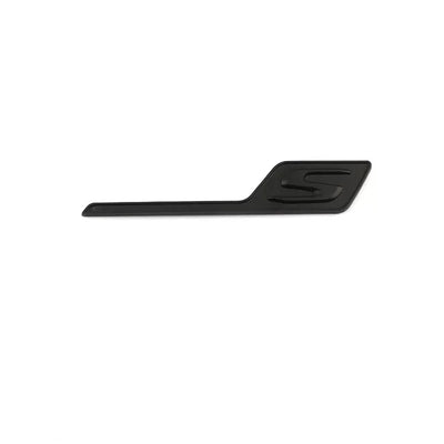 Logo Mercedes Lettres C S R AMG Badge - vue de face 2 - Becquet Voiture