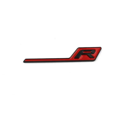 Logo Mercedes Lettres C S R AMG Badge - vue de face 3 - Becquet Voiture
