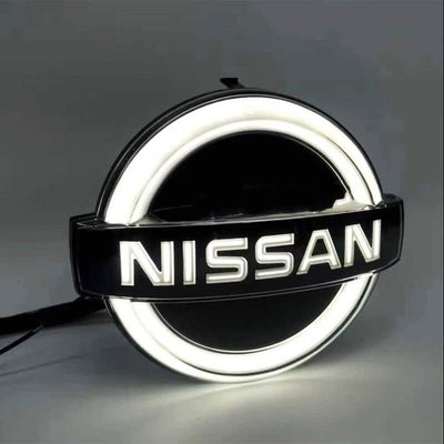 Logo Nissan Lumineux Calandre LED 130 150 176mm - vue arrière - Becquet Voiture
