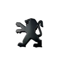 Logo Peugeot 3D Autocollant Volant Coffre Calandre - vue de profil 2 - Becquet Voiture