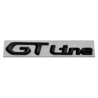 Multicolor Metal Peugeot GTI GT Line Logo - side view 2 - Becquet Voiture