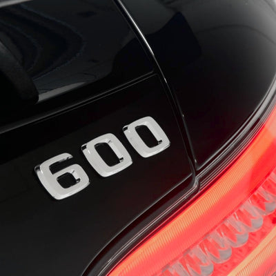Logo Puissance Brabus Mercedes 400 à 980 - vue de trois-quarts - Becquet Voiture