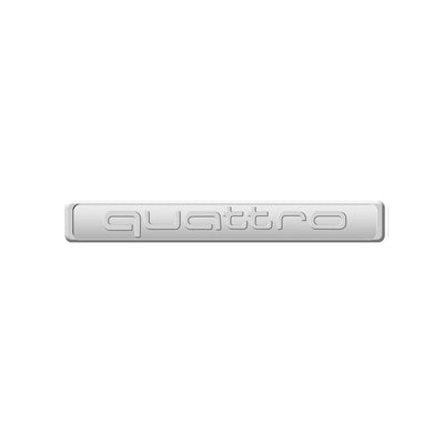 Logo Quattro Audi Emblème Intérieur Plusieurs Tailles - packshot studio - Becquet Voiture
