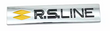 Logo R.S Line Renault