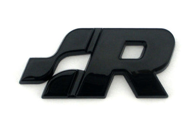 Logo R32 VW Golf Mk4 Mk5 Avant Arrière - vue de dessus - Becquet Voiture