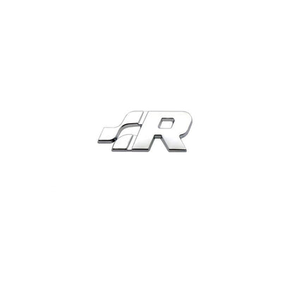 Logo R32 VW Golf Mk4 Mk5 Avant Arrière - vue de face 2 - Becquet Voiture