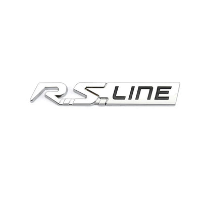 Logo Renault Sport GT Line RS 12.5cm - en situation - Becquet Voiture