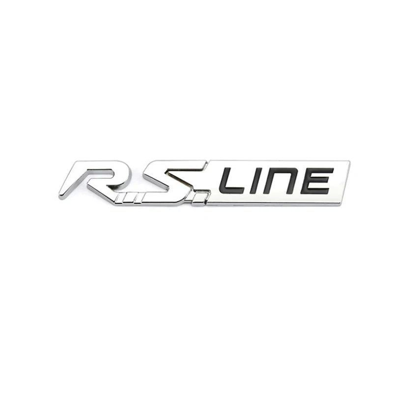Logo Renault Sport GT Line RS 12.5cm - en situation - Becquet Voiture