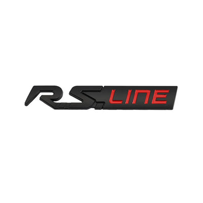 Logo Renault Sport GT Line RS 12.5cm - packshot studio - Becquet Voiture