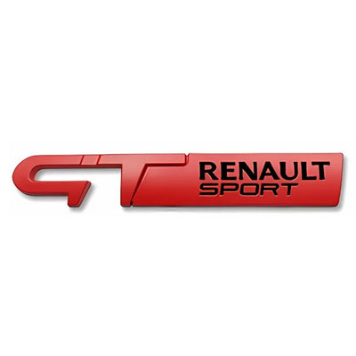 Logo Renault Sport GT Line RS 12.5cm - vue arrière 2 - Becquet Voiture