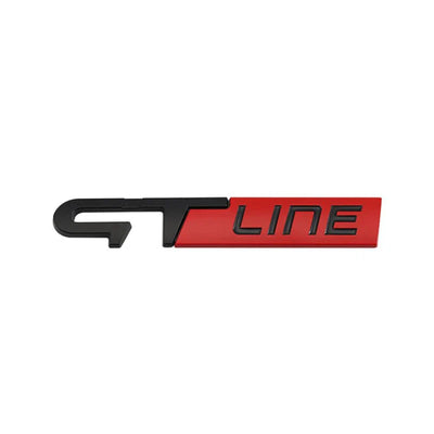 Logo Renault Sport GT Line RS 12.5cm - vue de trois-quarts - Becquet Voiture