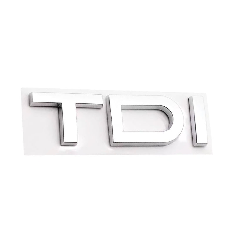 Logo TDI Audi VW Emblème Calandre Coffre - en situation - Becquet Voiture