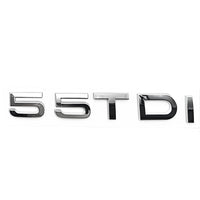 Logo TDI Audi VW Emblème Calandre Coffre - installé sur véhicule 4 - Becquet Voiture