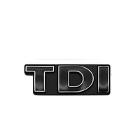 Logo TDI Audi VW Emblème Calandre Coffre - vue arrière 3 - Becquet Voiture
