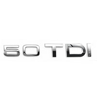Logo TDI Audi VW Emblème Calandre Coffre - vue arrière 4 - Becquet Voiture