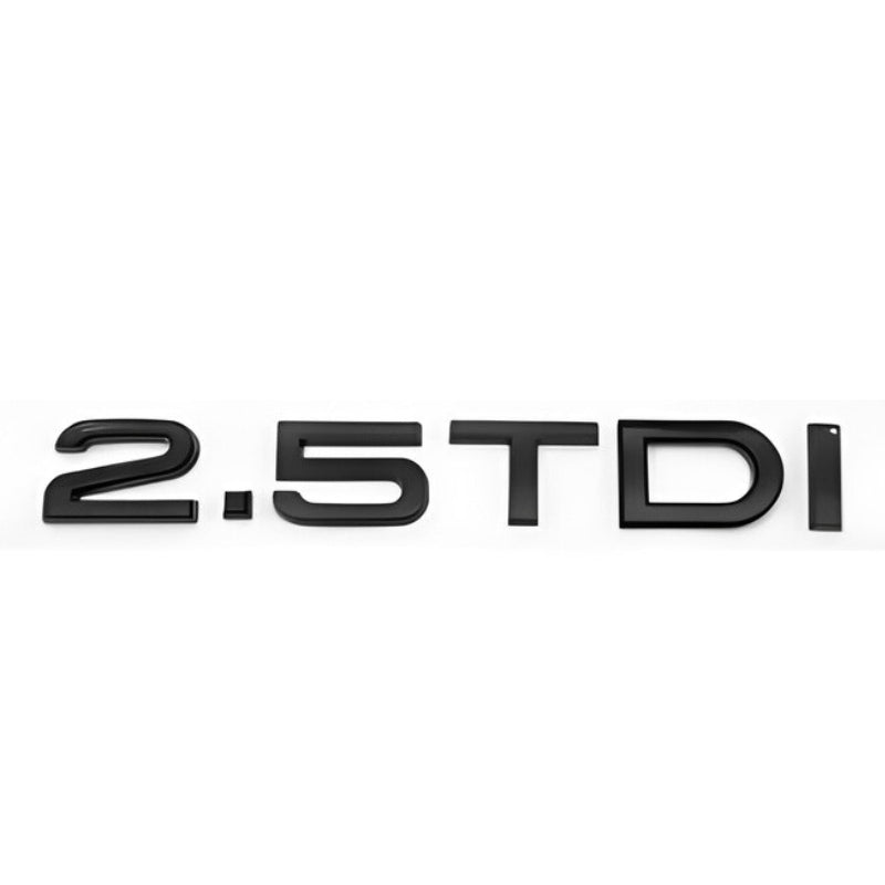 Logo TDI Audi VW Emblème Calandre Coffre - vue rapprochée 2 - Becquet Voiture
