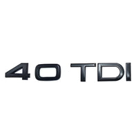 Logo TDI Audi VW Emblème Calandre Coffre - vue rapprochée 3 - Becquet Voiture