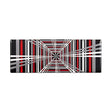 Logo Tesla PLAID 11x4cm Noir Model S X