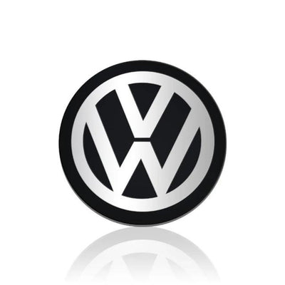 Logo Volant Aluminium VW Golf 5 6 7 GTI R - détail du montage - Becquet Voiture