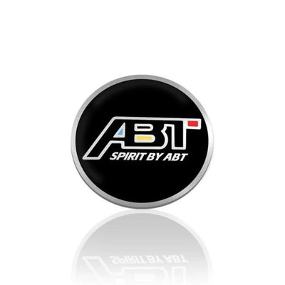 Logo Volant Aluminium VW Golf 5 6 7 GTI R - vue de profil - Becquet Voiture