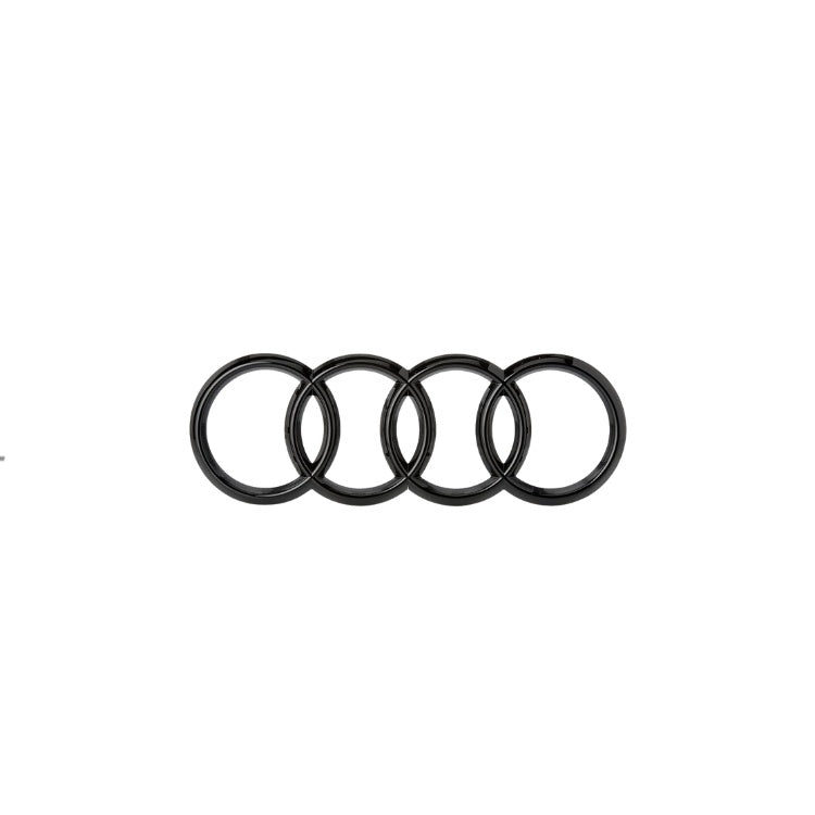 Logo Volant Audi Autocollant Intérieur - installé sur véhicule - Becquet Voiture