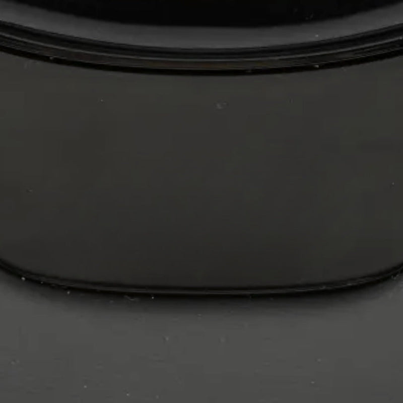 Black Audi B8 S-Line RS Steering Wheel Badge - rear view - Becquet Voiture