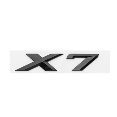 Logo Xdrive BMW X1 X2 X3 X4 X5 X6 X7 - en situation - Becquet Voiture