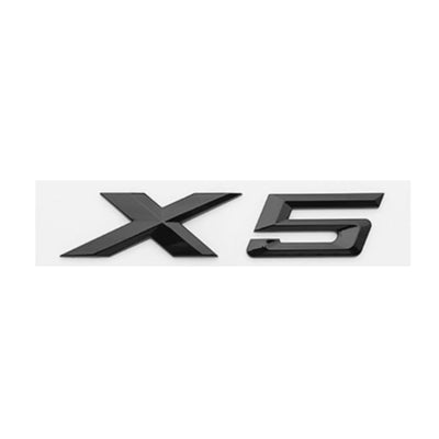 Logo Xdrive BMW X1 X2 X3 X4 X5 X6 X7 - vue de profil 2 - Becquet Voiture
