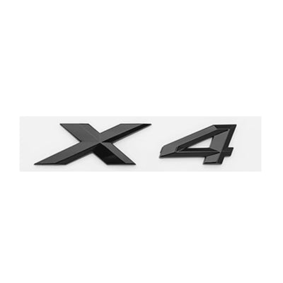 Logo Xdrive BMW X1 X2 X3 X4 X5 X6 X7 - vue de trois-quarts 2 - Becquet Voiture