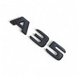 Logos Badges de Coffre Noir Mercedes A45 A45s A35 AMG