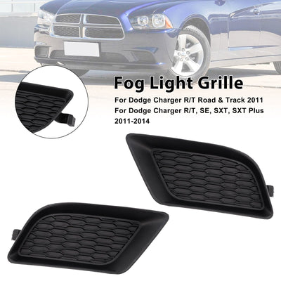Lot 2 Caches Antibrouillard Dodge Charger 2011-2014 - vue de profil - Becquet Voiture