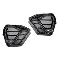 Lot 2 Calandres Pare-chocs Noir Brillant Audi Q3 S-Line 2019-2022 - détail du montage - Becquet Voiture