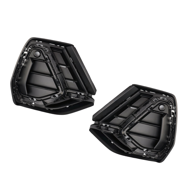 Lot 2 Calandres Pare-chocs Noir Brillant Audi Q3 S-Line 2019-2022 - vue arrière - Becquet Voiture