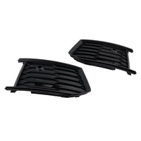2er-Set Nebelscheinwerfer-Einfassungen Audi A6 C8 S-Line S6 - Vorderansicht 2 - Becquet Voiture