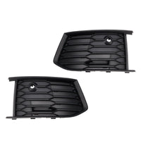 2er-Set Nebelscheinwerfer-Einfassungen Audi A6 C8 S-Line S6 - Vorderansicht - Becquet Voiture