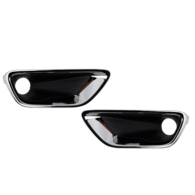 Lot 2 Grilles Antibrouillard Avant Jeep Grand Cherokee 2016-2020 - vue de face - Becquet Voiture