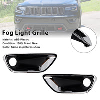 Lot 2 Grilles Antibrouillard Avant Jeep Grand Cherokee 2016-2020 - vue de profil - Becquet Voiture