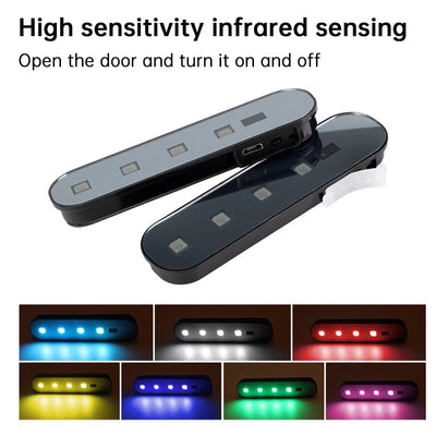 Lot 4 Feux Sécurité Portière LED Clignotants Détection - installé sur véhicule - Becquet Voiture
